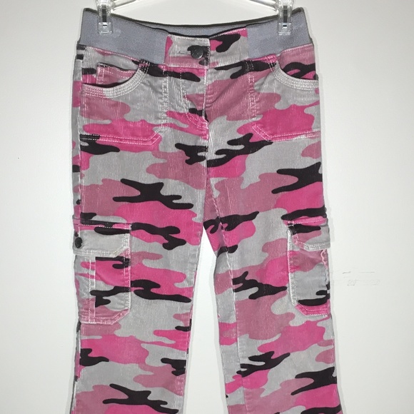 Mini Boden Other - MINI BODEN Fine Wale Pink Cargo pants GUC size 8